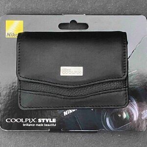 Nikon CoolPix Genuine Deluxe Leather Case For CoolPix Cameras & Other